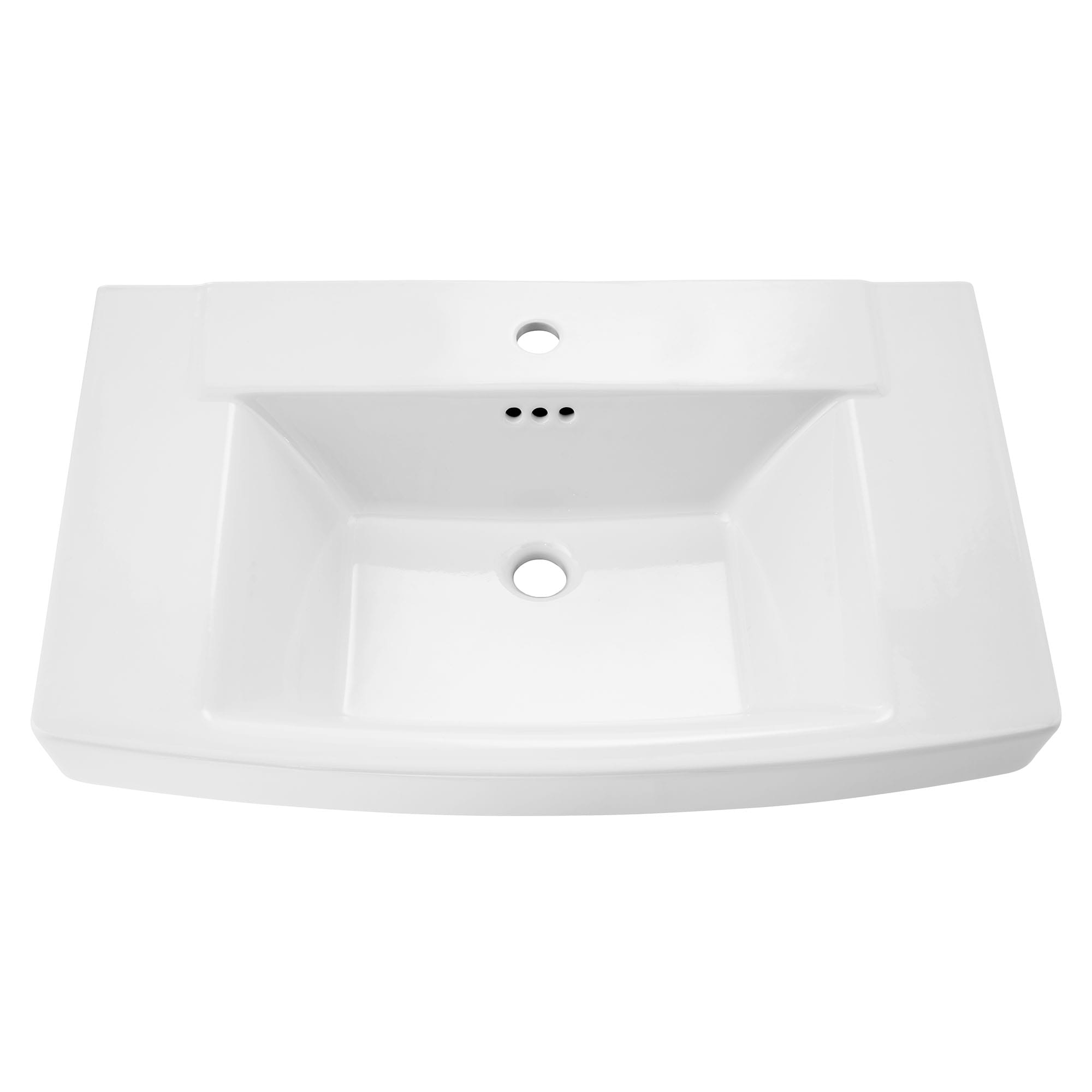 Townsend Center Hole Only Pedestal Sink Top WHITE